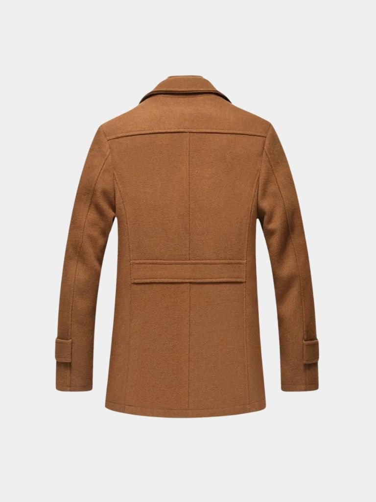 Cappotto monopetto in misto lana Essential - Aurelio Club