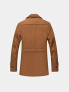 Cappotto monopetto in misto lana Essential - Aurelio Club