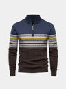 Pullover in maglia con mezza zip - Aurelio Club