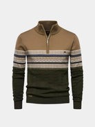 Pullover in maglia con mezza zip - Aurelio Club