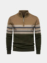 Pullover in maglia con mezza zip - Aurelio Club