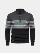 Pullover in maglia con mezza zip - Aurelio Club
