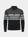 Pullover in maglia con mezza zip - Aurelio Club