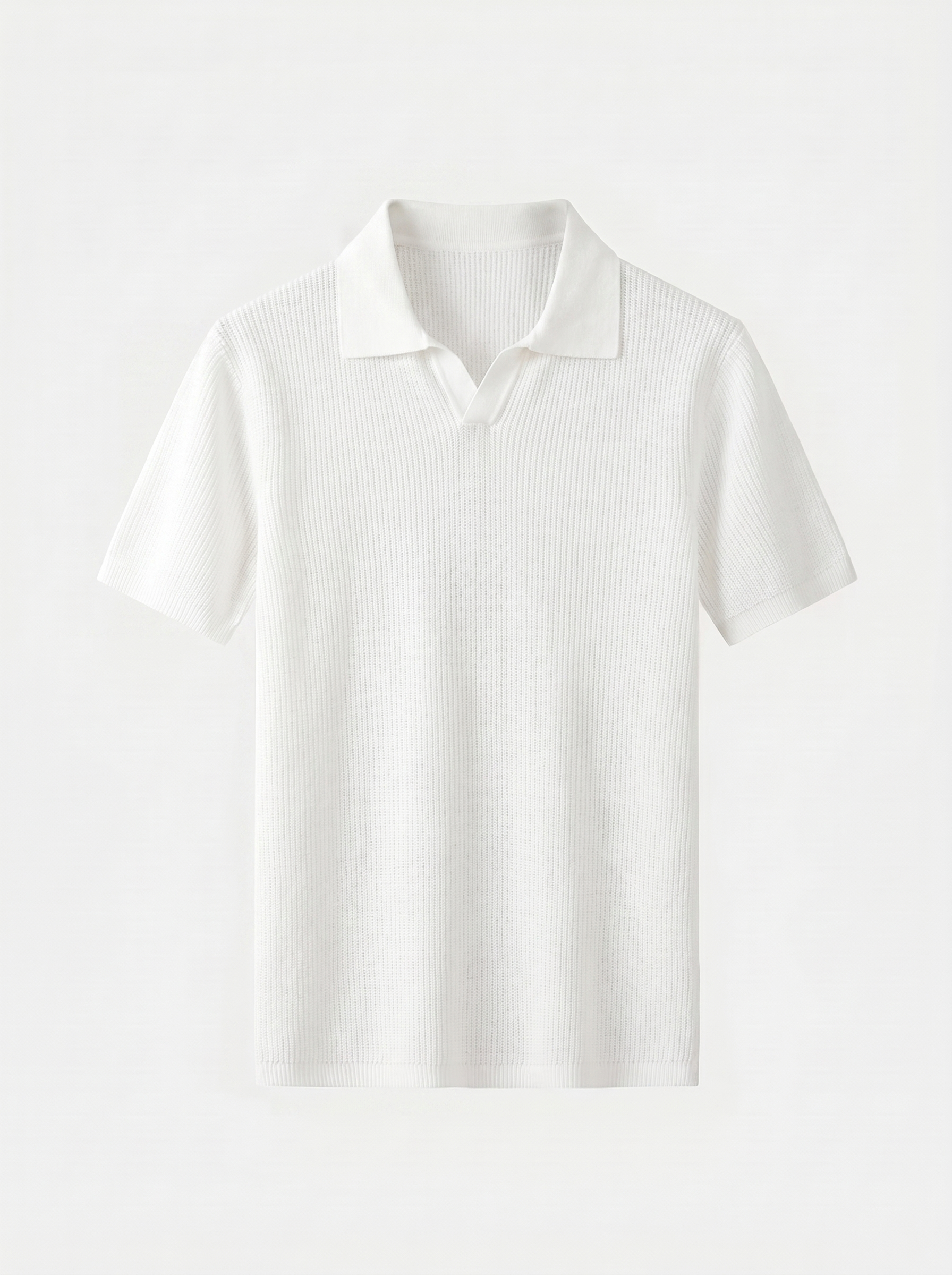 Polo in maglia senza bottoni - Aurelio Club
