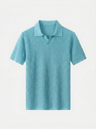 Polo in maglia senza bottoni - Aurelio Club