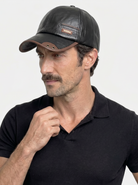 Cappellino in pelle regolabile - Aurelio Club