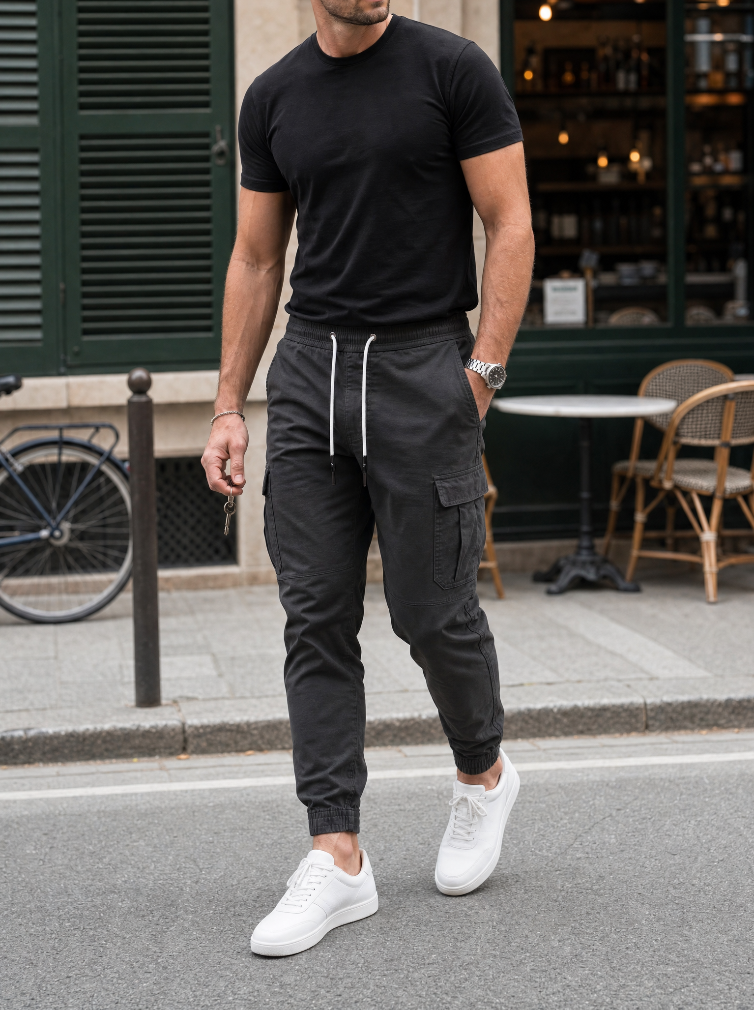 Pantaloni jogger affusolati - Aurelio Club