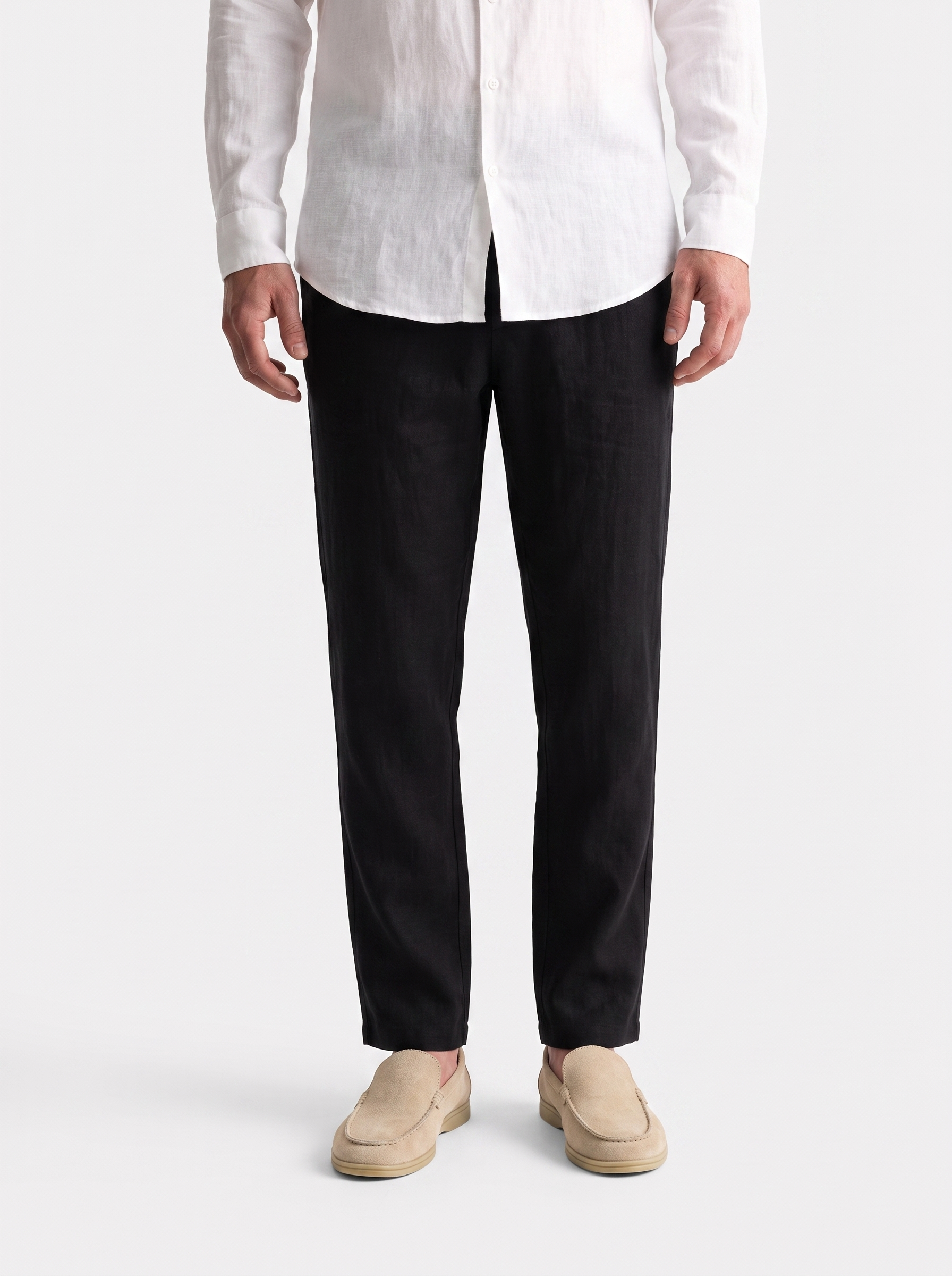 Completo Sabbia con camicia, pantaloni e mocassini - Aurelio Club