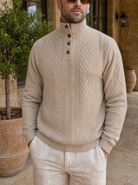 Maglia pullover classica a collo alto - Aurelio Club