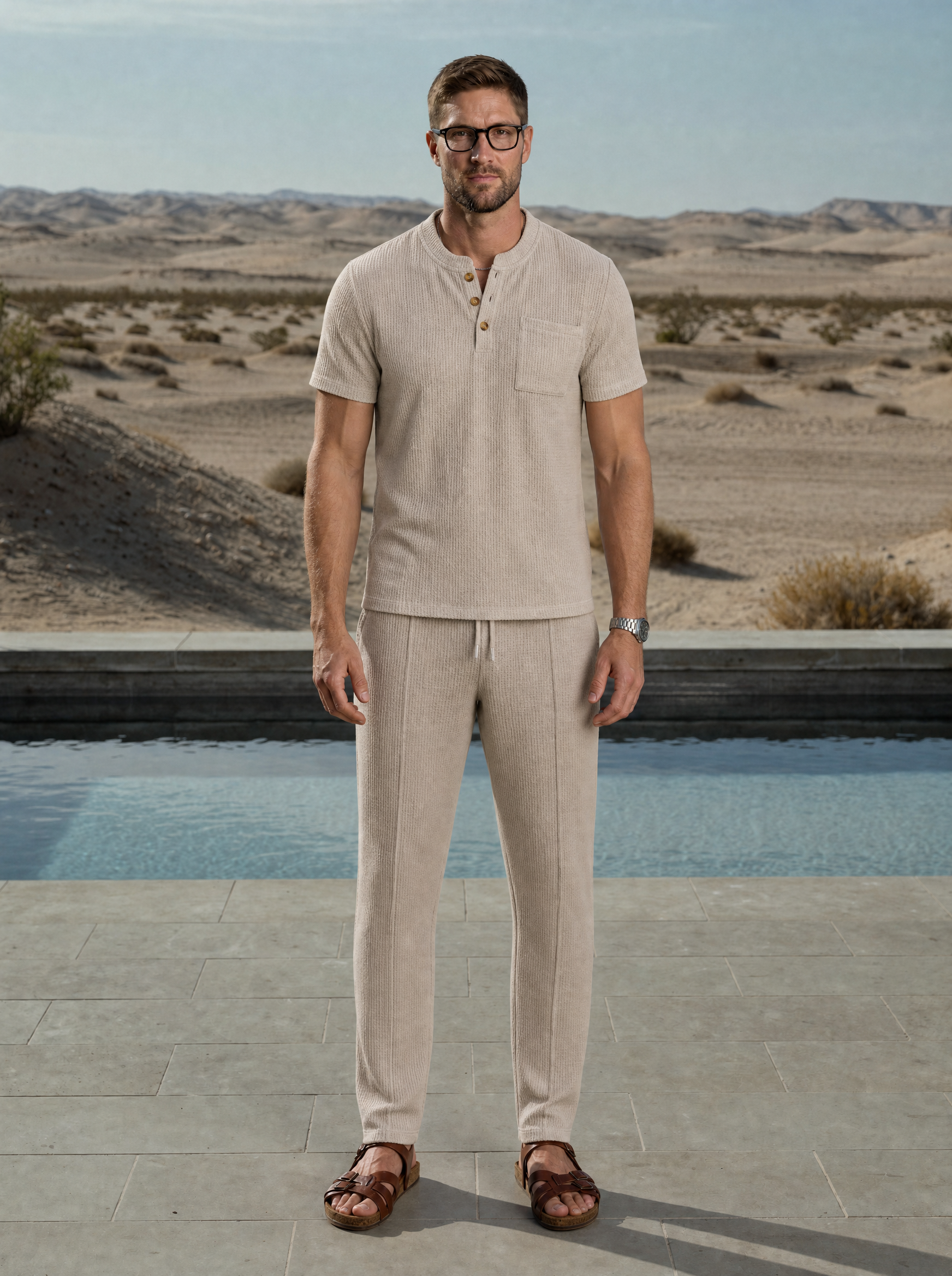 Completo maglia e pantaloni con inserti a rete - Aurelio Club