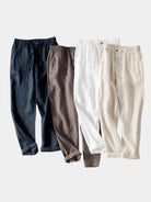 Pantaloni Laguna in lino dalla linea rilassata - Aurelio Club