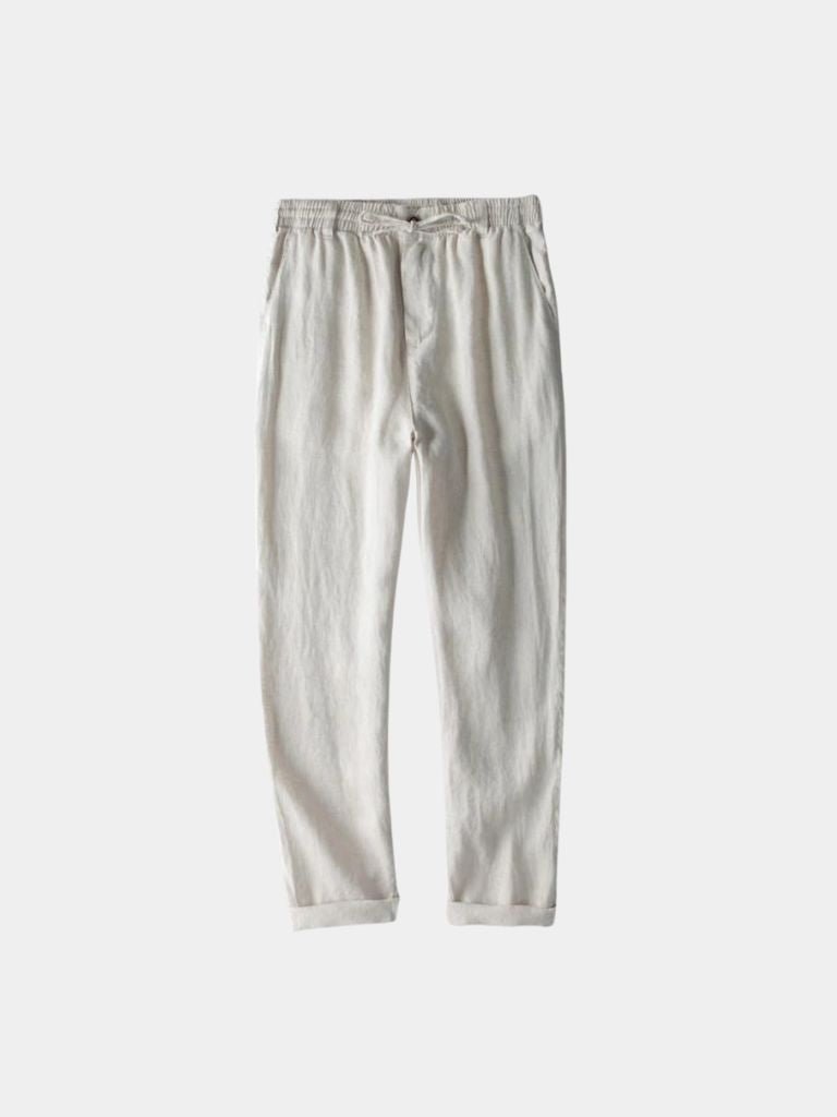 Pantaloni Laguna in lino dalla linea rilassata - Aurelio Club