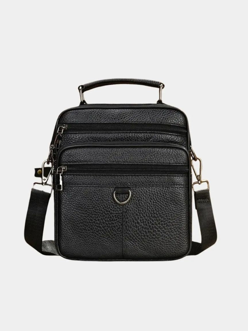 Borsa uomo in pelle a tracolla - Aurelio Club