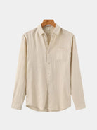 Camicia Coast in lino a maniche lunghe - Aurelio Club