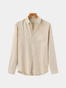 Camicia Coast in lino a maniche lunghe - Aurelio Club