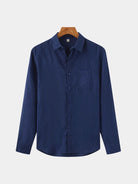 Camicia Coast in lino a maniche lunghe - Aurelio Club