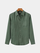 Camicia Coast in lino a maniche lunghe - Aurelio Club