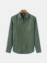 Camicia Coast in lino a maniche lunghe - Aurelio Club