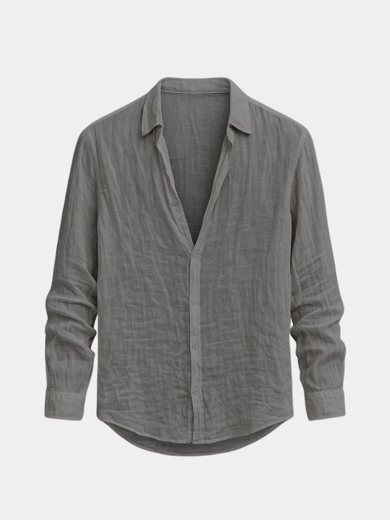 Camicia estiva Reverie in lino a maniche lunghe - Aurelio Club