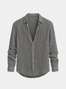 Camicia estiva Reverie in lino a maniche lunghe - Aurelio Club