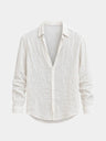 Camicia estiva Reverie in lino a maniche lunghe - Aurelio Club