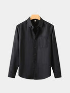Camicia Essential in lino a maniche lunghe - Aurelio Club