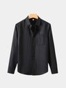 Camicia Essential in lino a maniche lunghe - Aurelio Club