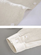 Camicia Essential in lino a maniche lunghe - Aurelio Club