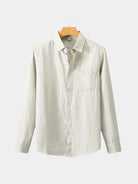 Camicia Essential in lino a maniche lunghe - Aurelio Club