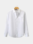 Camicia Essential in lino a maniche lunghe - Aurelio Club