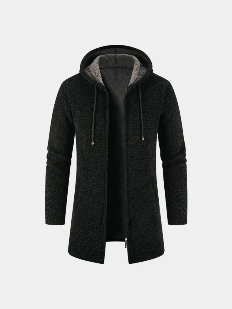 Cappotto Lugano in maglia con cappuccio - Aurelio Club