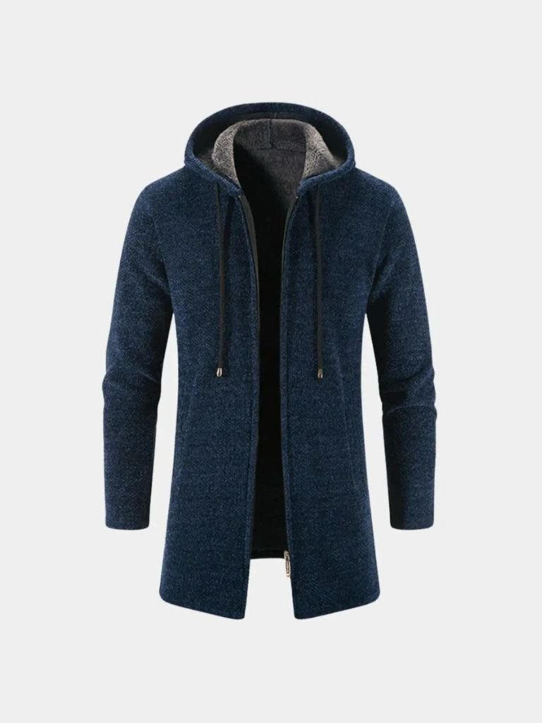 Cappotto Lugano in maglia con cappuccio - Aurelio Club