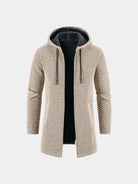 Cappotto Lugano in maglia con cappuccio - Aurelio Club