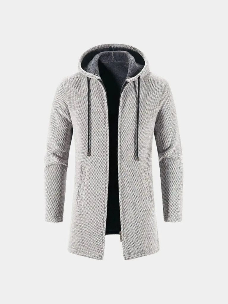 Cappotto Lugano in maglia con cappuccio - Aurelio Club