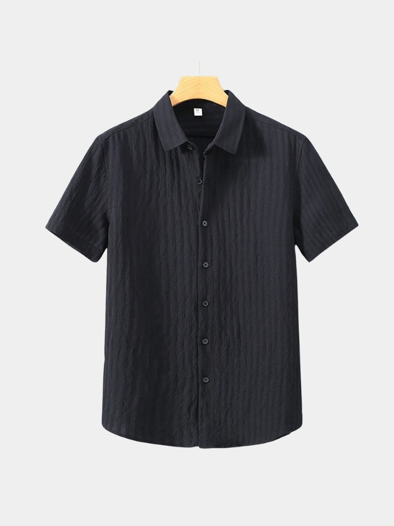 Camicia Lumière in lino a maniche corte - Aurelio Club