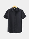 Camicia Lumière in lino a maniche corte - Aurelio Club