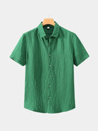 Camicia Lumière in lino a maniche corte - Aurelio Club