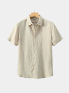 Camicia Lumière in lino a maniche corte - Aurelio Club