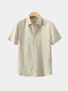 Camicia Lumière in lino a maniche corte - Aurelio Club