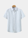 Camicia Lumière in lino a maniche corte - Aurelio Club