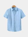 Camicia Lumière in lino a maniche corte - Aurelio Club