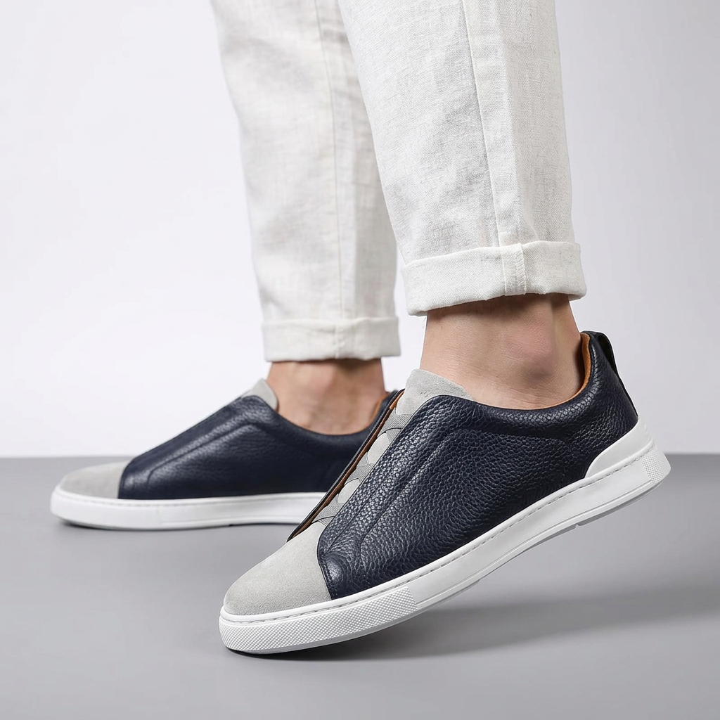 Sneakers Aureo in pelle - Aurelio Club