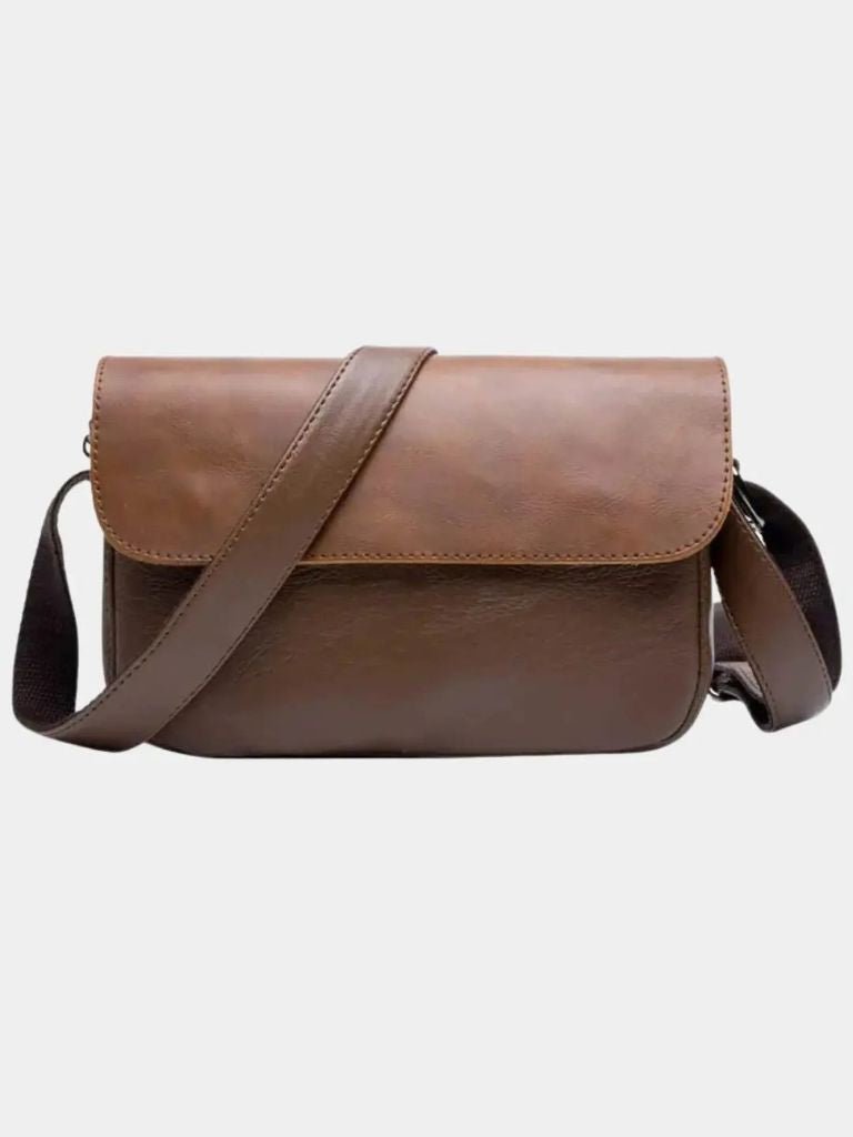 Borsa Milano in pelle a tracolla - Aurelio Club