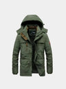 Giacca con cappuccio d'ispirazione militare - Aurelio Club