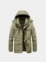 Giacca con cappuccio d'ispirazione militare - Aurelio Club