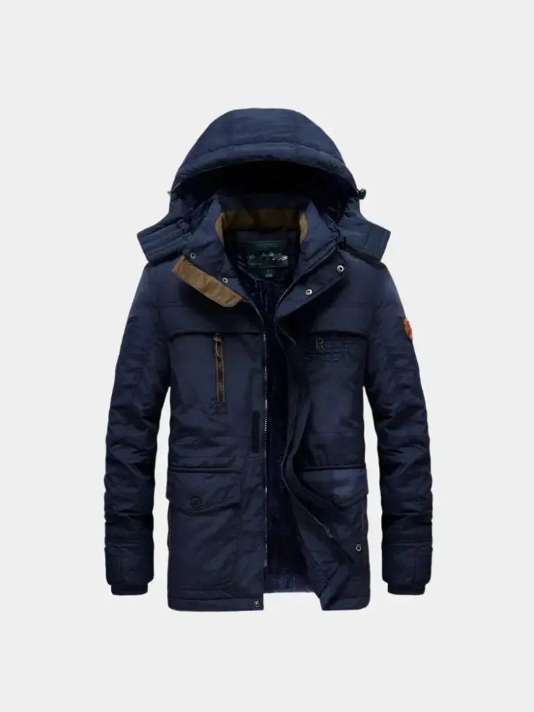 Giacca con cappuccio d'ispirazione militare - Aurelio Club