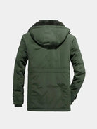 Giacca con cappuccio d'ispirazione militare - Aurelio Club
