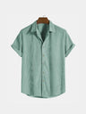 Camicia in velluto a coste a maniche corte - Aurelio Club