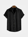 Camicia in velluto a coste a maniche corte - Aurelio Club