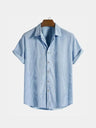 Camicia in velluto a coste a maniche corte - Aurelio Club